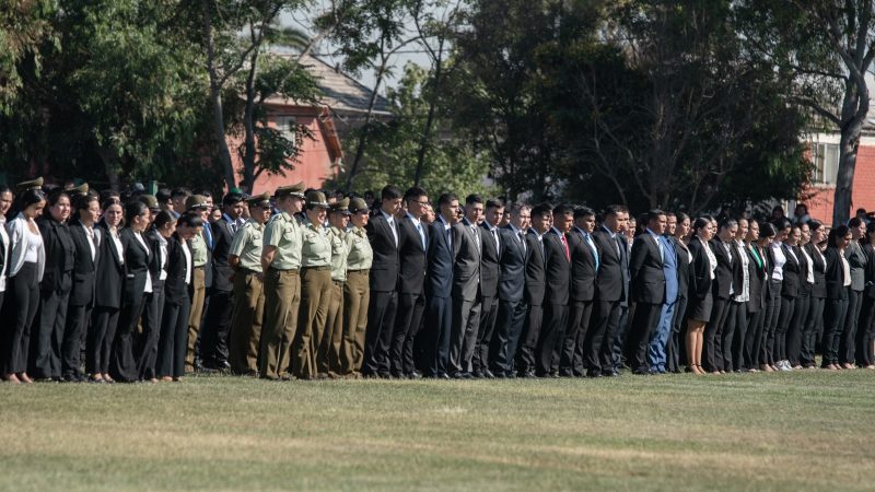 830 jóvenes ingresaron a la Escuela de Formación de Carabineros | 28 de estos futuros policías realizaron su proceso de inscripción en Magallanes