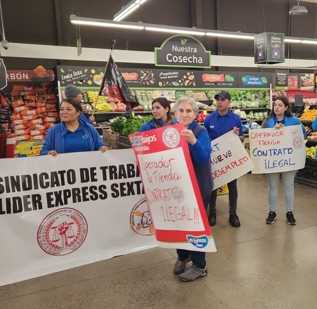 Empleados de supermercados Líder Walmart logran mesa negociadora con el Gobierno mediante reclamo en la OIT: pelean contra el trabajo forzoso y la multifunción