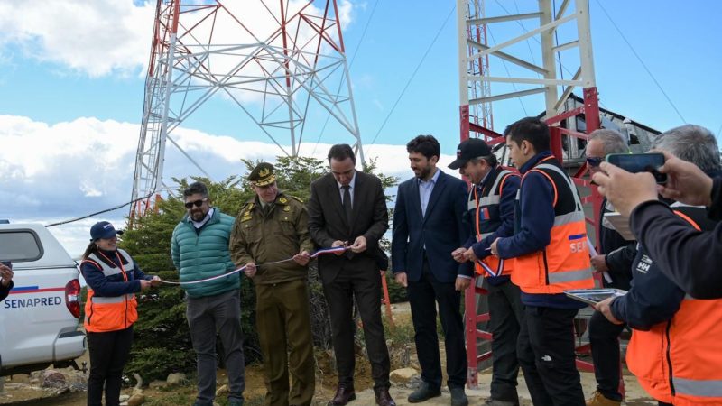Inauguran nueva antena repetidora en Cerro Mirador de Punta Arenas