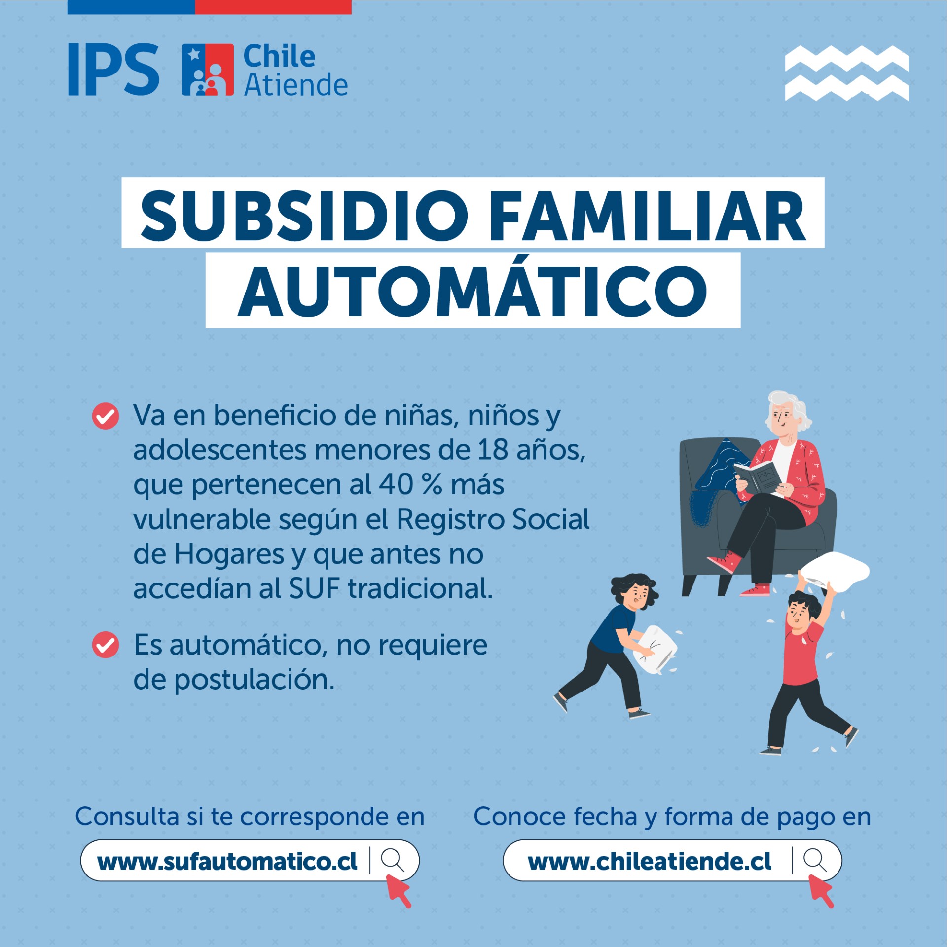 Seremi de Desarrollo Social y Familia e IPS llaman a personas a revisar si son beneficiarias del Subsidio Familiar Automático en Magallanes