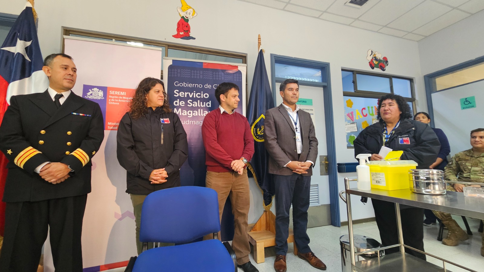 SEREMI de Salud de Magallanes despliega campaña de vacunación contra el Covid19 desde Hospital de las FFAA en Punta Arenas