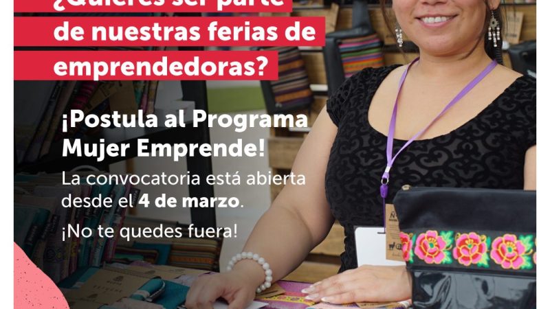 Ya están abiertas las postulaciones para la convocatoria 2024 del Programa Mujer Emprende en Magallanes