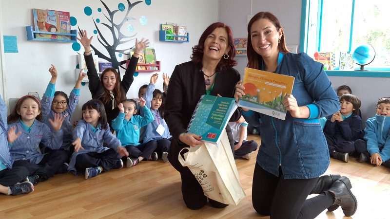 Autoridades entregaron material docente sobre energías renovables y eficiencia energética a The Shepherd School de Punta Arenas