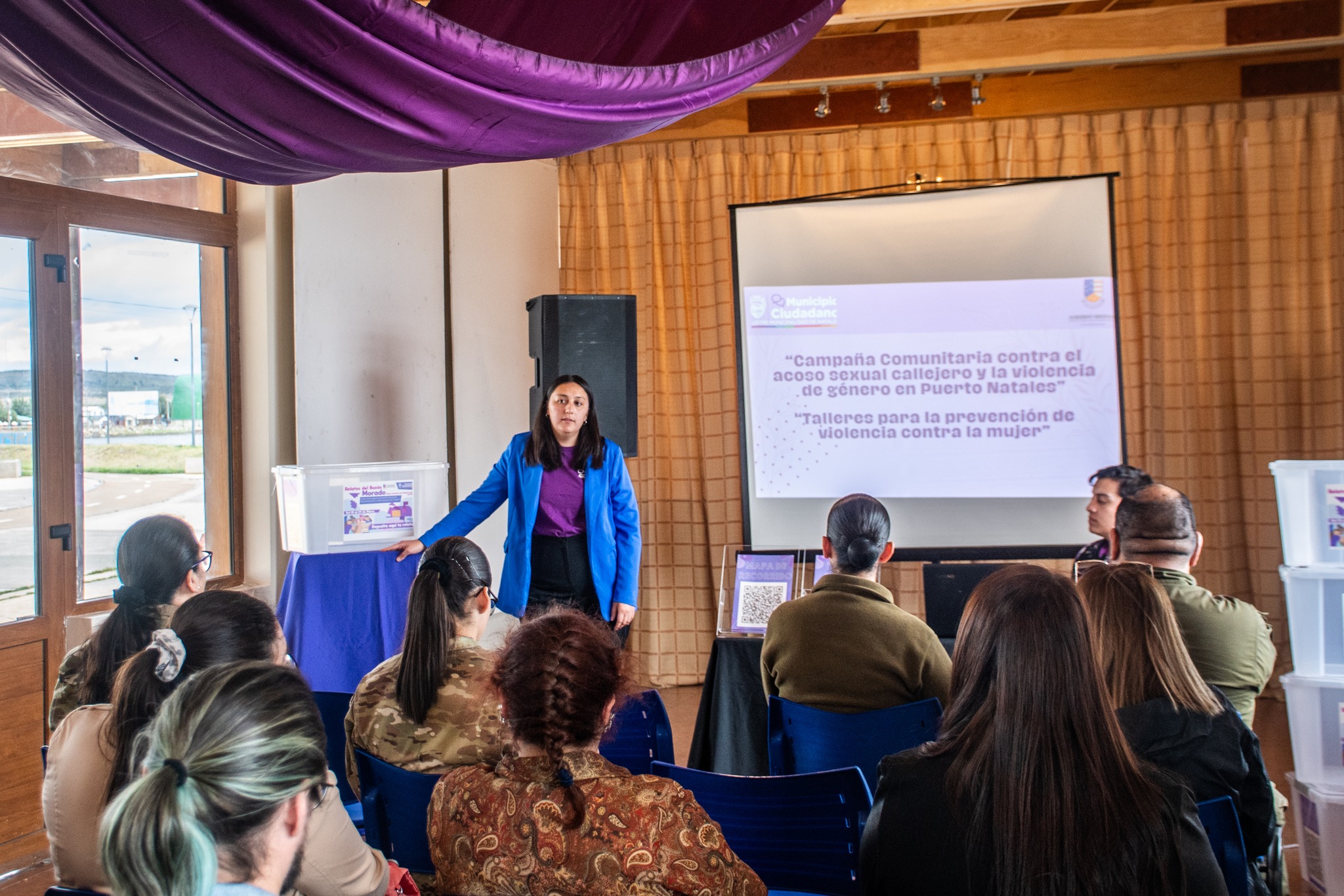 Municipalidad lanza Campaña comunitaria contra el acoso sexual callejero y la violencia de género en Puerto Natales