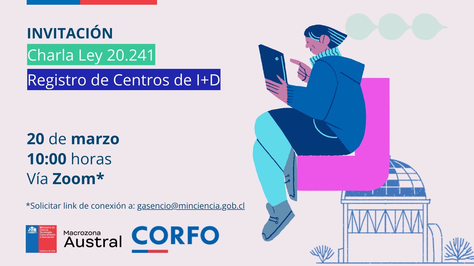 Seremi de Ciencia, Verónica Vallejos, invita a participar de charla sobre Registro de Centros de I+D