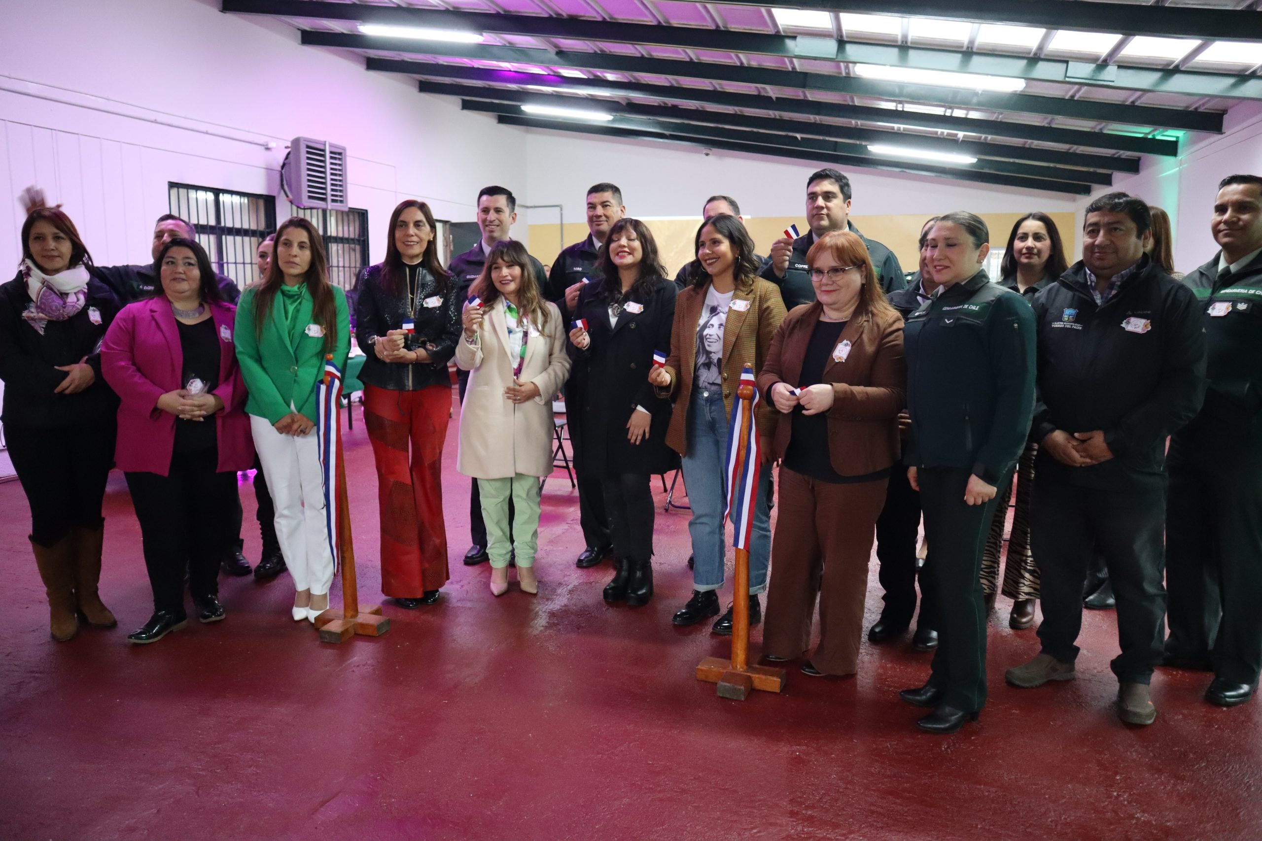 Gendarmería inauguró sala multipropósito en sección femenina del Centro de Detención de Puerto Natales