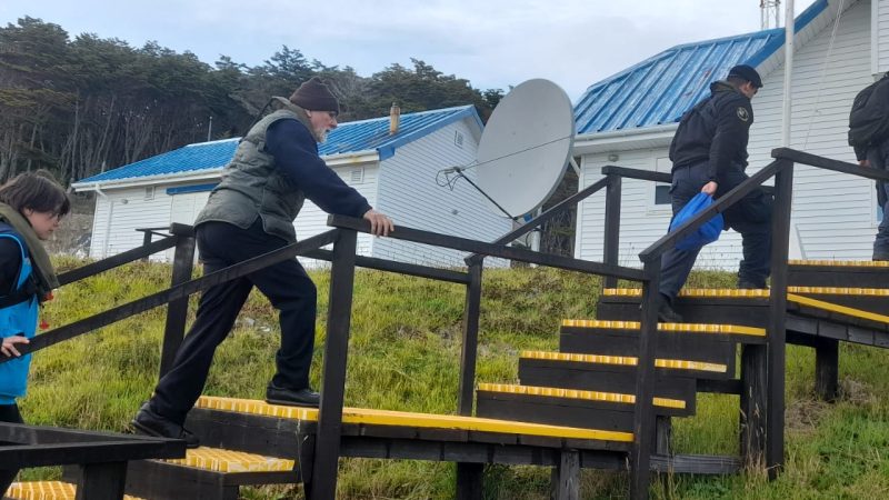 Coordinadora Local Censal de Cabo de Hornos dio el vamos al Censo 2024 en islas remotas del sur de Chile