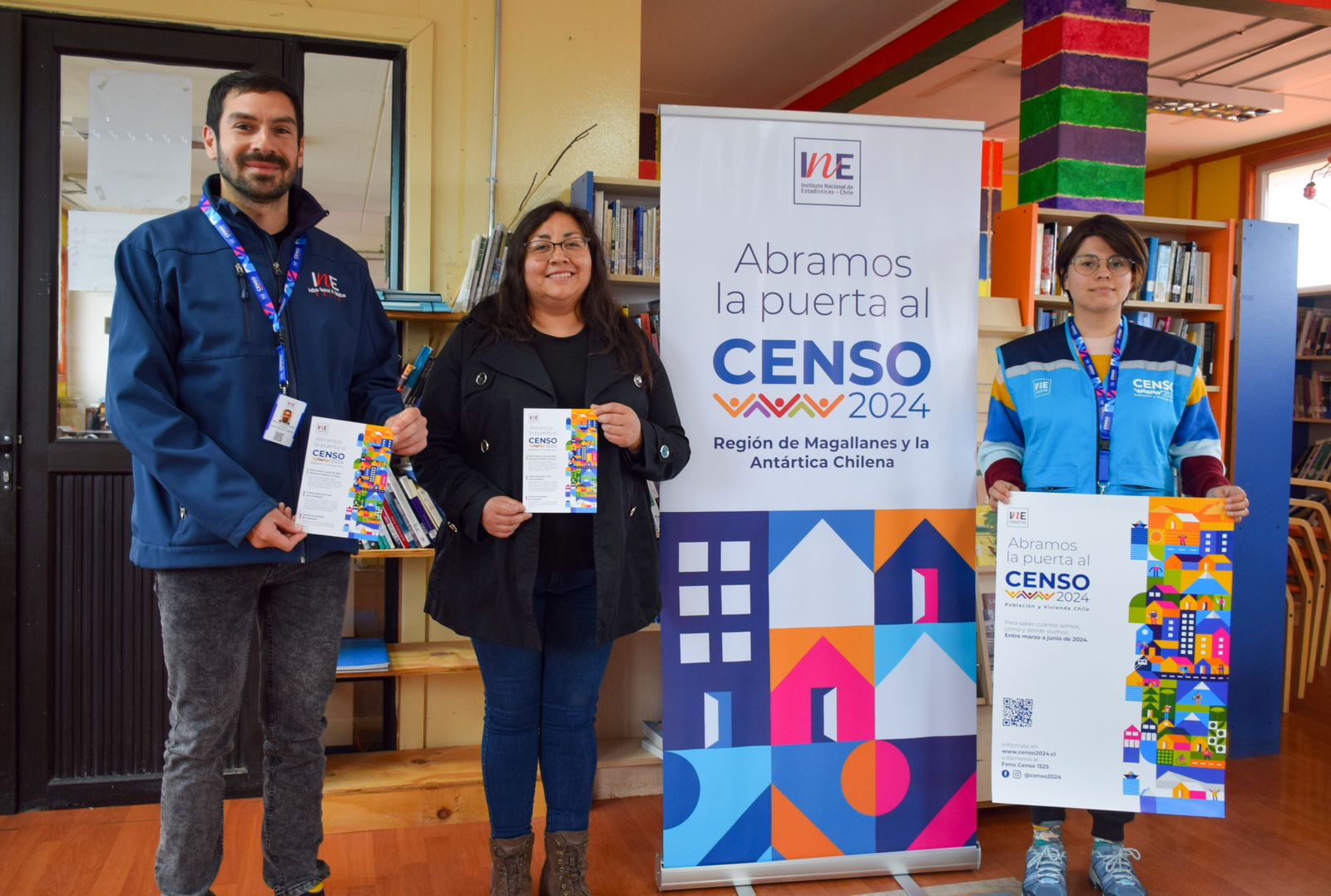 Este sábado 9 de marzo comienza catastro a nivel nacional: Delegada de Antártica Chilena se reúne con personal del Censo 2024 en Puerto Williams