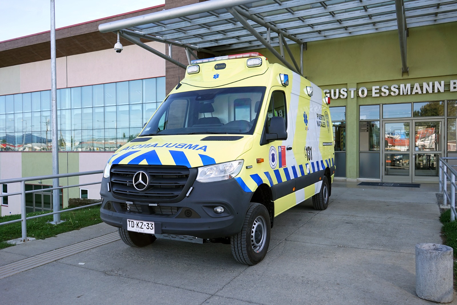 Hospital de Puerto Natales fortalece atención Prehospitalaria a través de nuevo móvil SAMU Avanzado