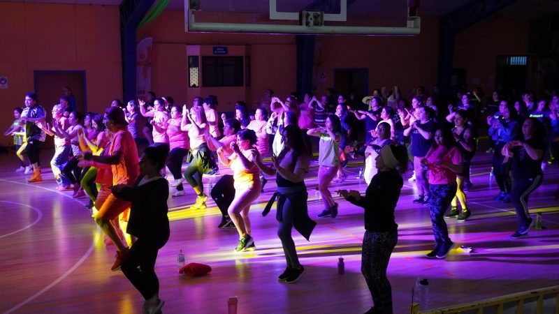 Una vez más la Zumba en Puerto Natales demostró ser una de las actividades preferidas de la comuna