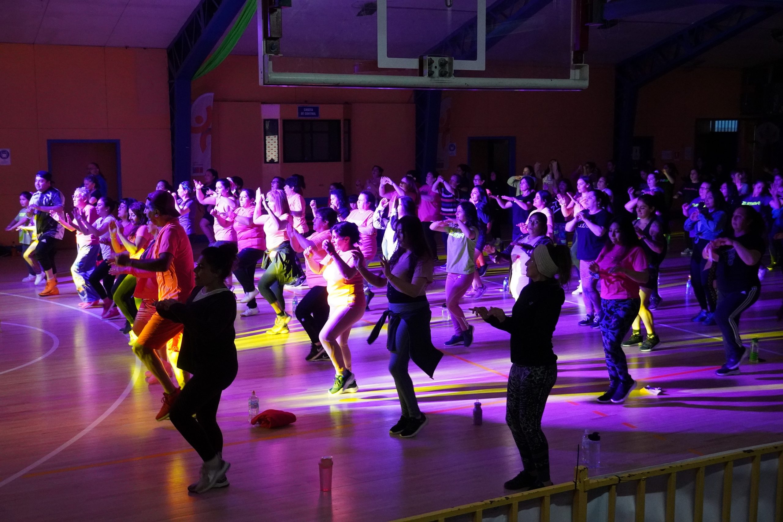 Una vez más la Zumba en Puerto Natales demostró ser una de las actividades preferidas de la comuna