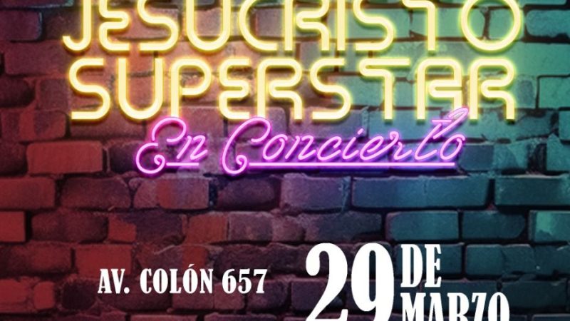 Jesucristo Superstar, la clásica ópera rock, se presentará en un concierto íntimo en Punta Arenas el 29 de marzo