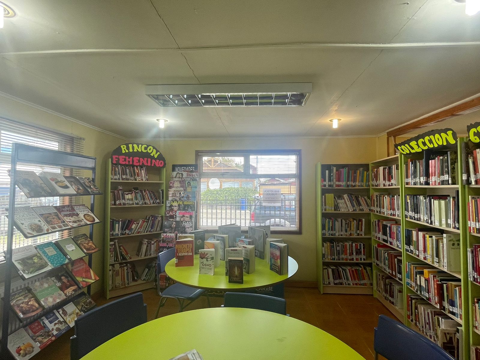 Servicios que ofrece la Biblioteca Pública No 114, de la población 18 de Septiembre de Punta Arenas