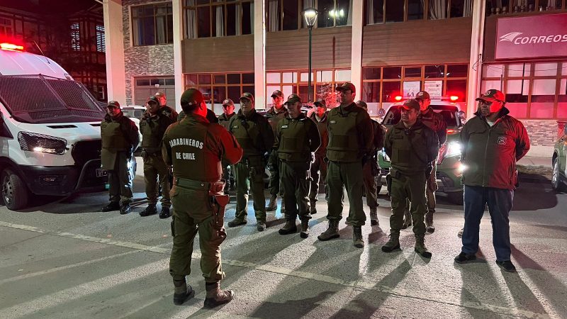 97 procedimientos realizó Carabineros en Puerto Natales en ronda preventiva focalizada este viernes 22 y sábado 23 de marzo