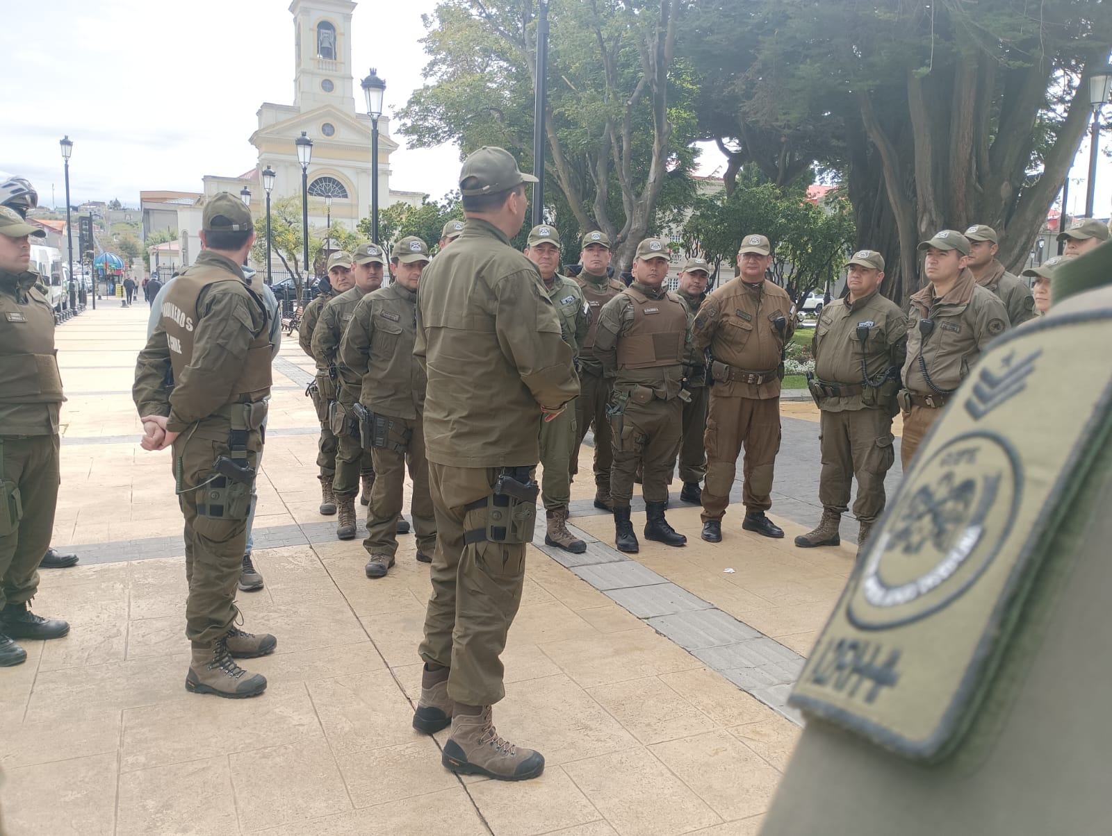 Ronda extraordinaria de Fiscalización efectúa Carabineros en Punta Arenas