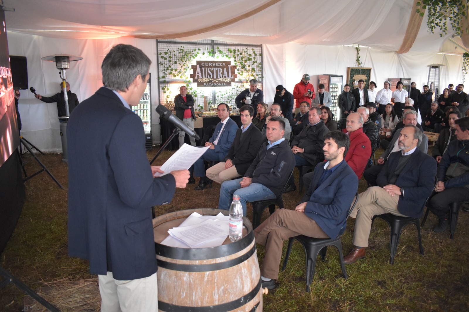 Delegado José Ruiz destacó inversión de Cervecería Austral en la región: “Es un acto de confianza en la economía local que ayuda a aumentar la actividad productiva de Magallanes”