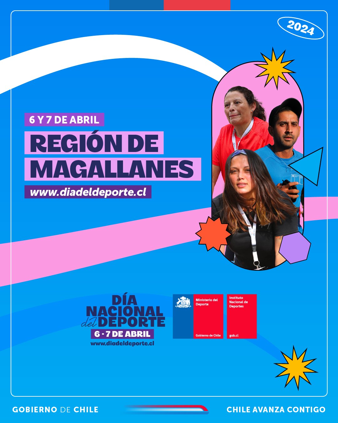 El próximo 7 de abril es el Día Nacional del Deporte | Actividades en Magallanes