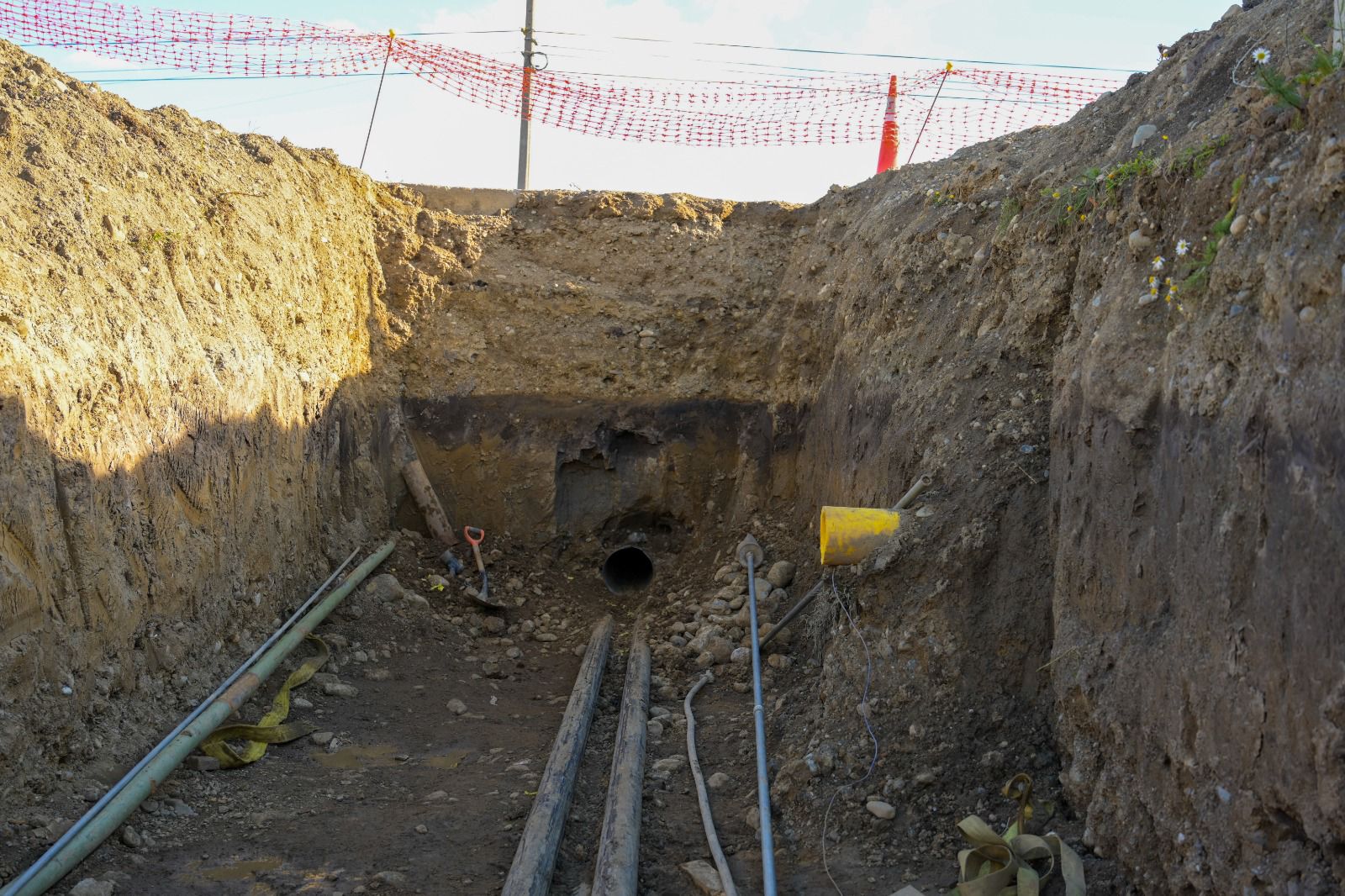 Obras de construcción de la red de gas del sector Andino superan 80% de avance