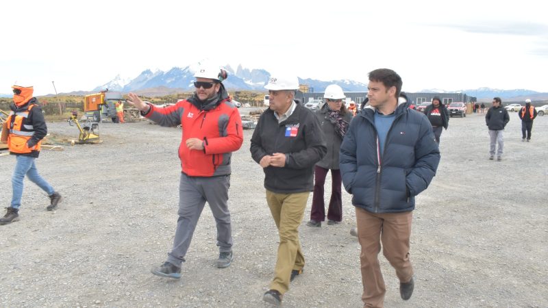 60% de avance tienen trabajos de pavimentación hacia la Guardería Sarmiento del Parque Nacional Torres del Paine