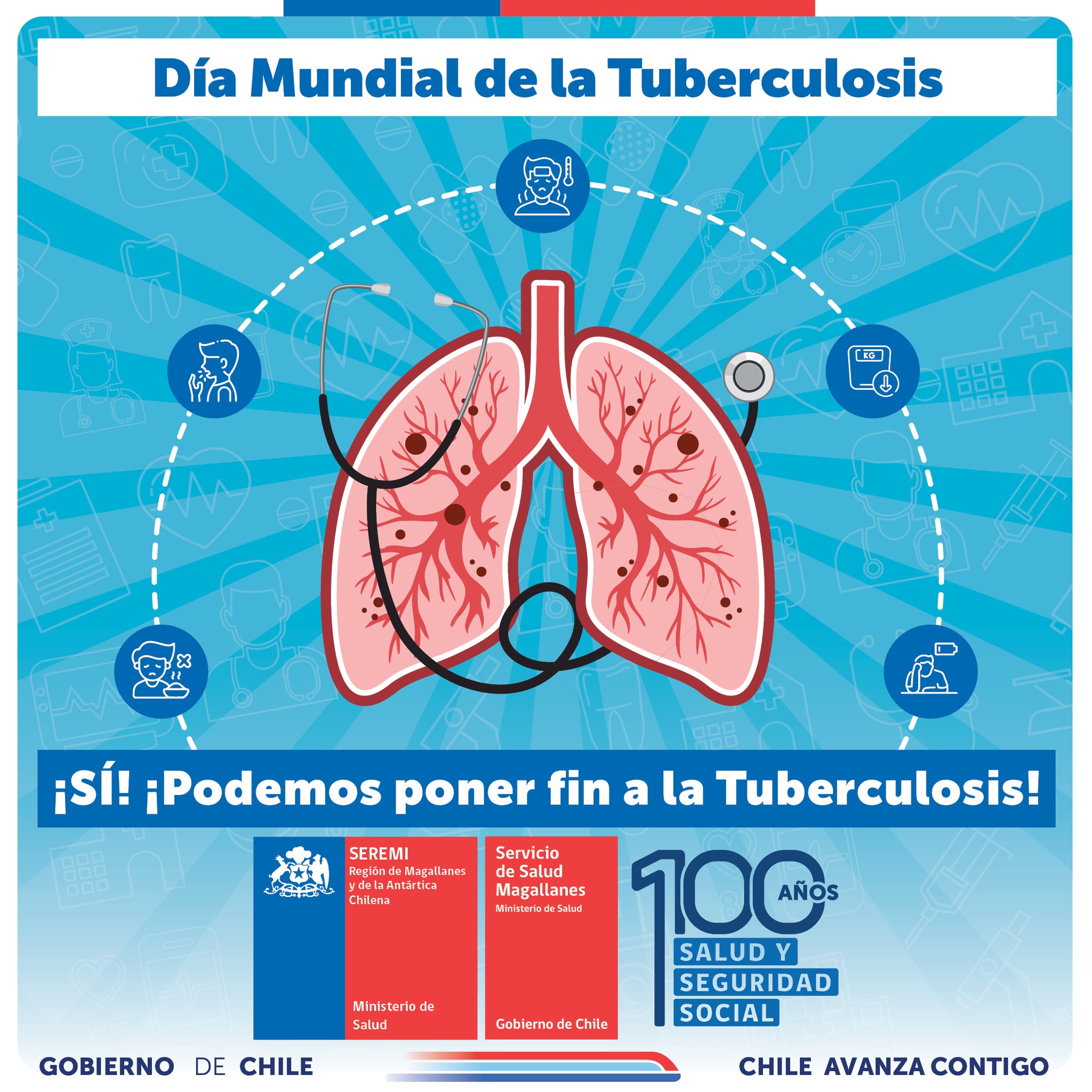 En el Dia Mundial contra la Tuberculosis la SEREMI de Salud informa