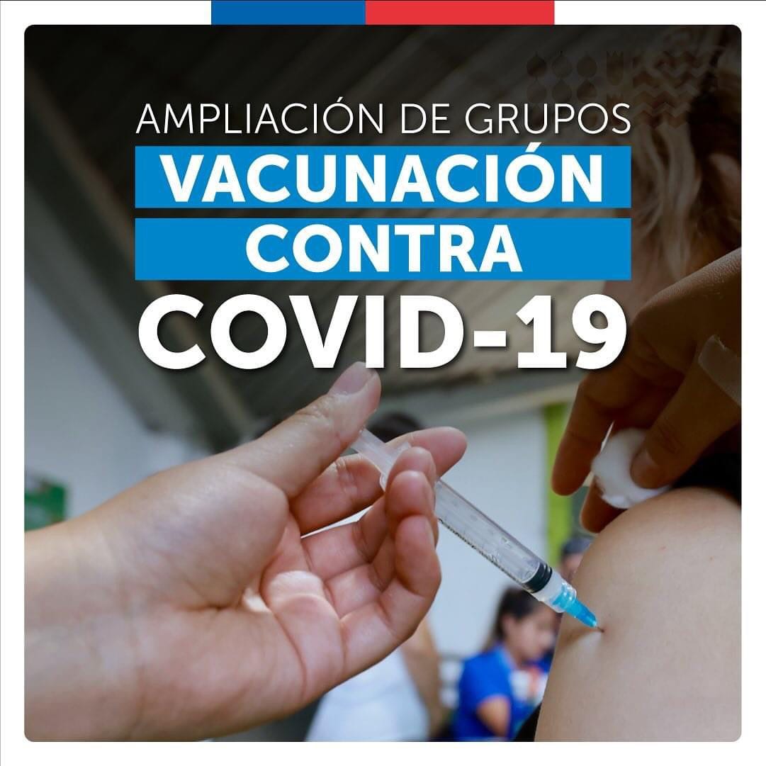 Ministerio de Salud amplía grupos objetivos de vacunación contra el covid19