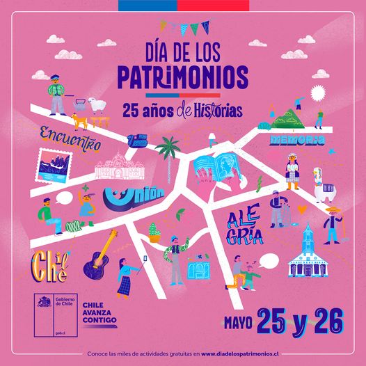25 y 26 de mayo se conmemora el Día de los Patrimonios | Inscripción de voluntarios
