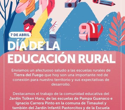 Delegación Provincial de Tierra del Fuego conmemoró el día de la educación rural