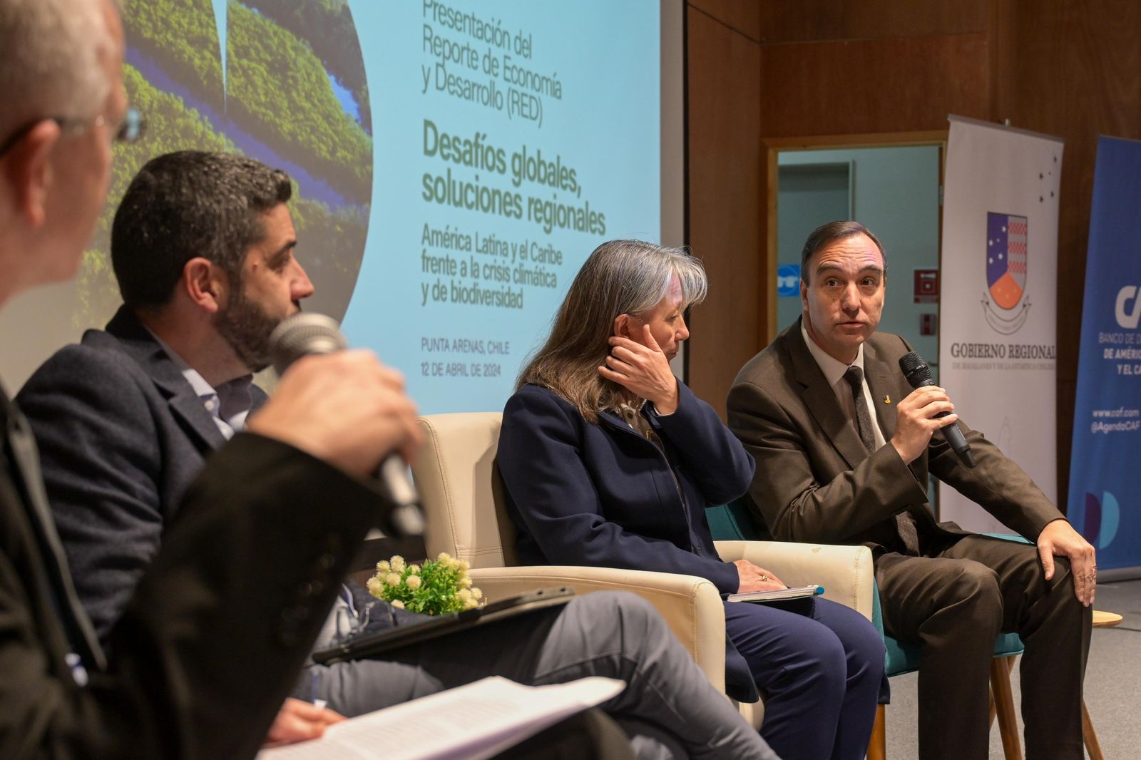 CAF presentó en Punta Arenas su Reporte sobre cambio climático y biodiversidad en América Latina y el Caribe