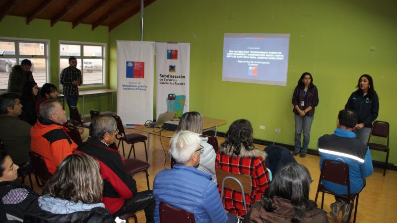 Dirección de Obras Hidráulicas del MOP realiza consulta ciudadana en sector de Huertos Familiares y Villa Tehuelches