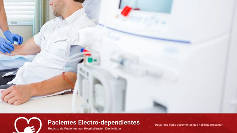 SEC recuerda a pacientes electrodependientes la importancia de inscribirse en el registro oficial para acceder a beneficios