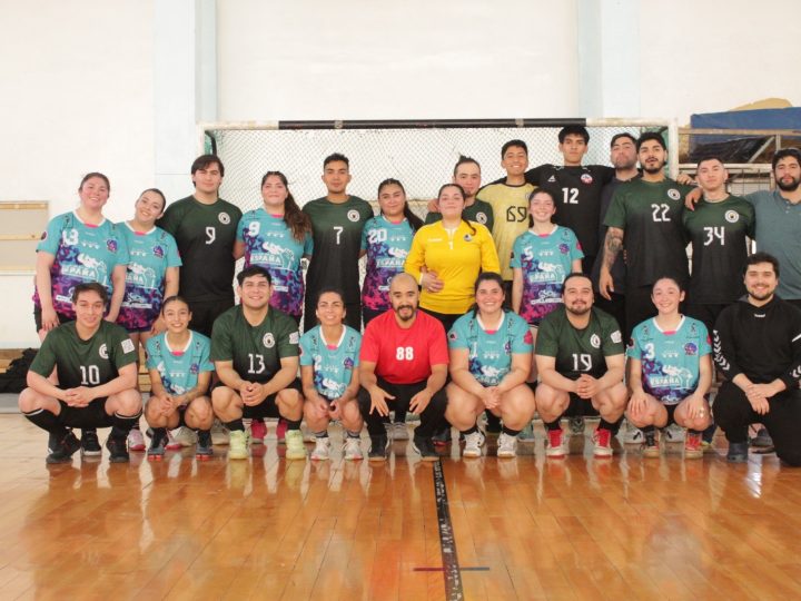 Nuevo equipo magallánico de balonmano triunfa en Argentina
