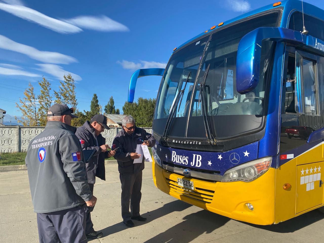 Del programa de Fiscalización de Transportes | 313 controles vehiculares en Última Esperanza en lo que va del año