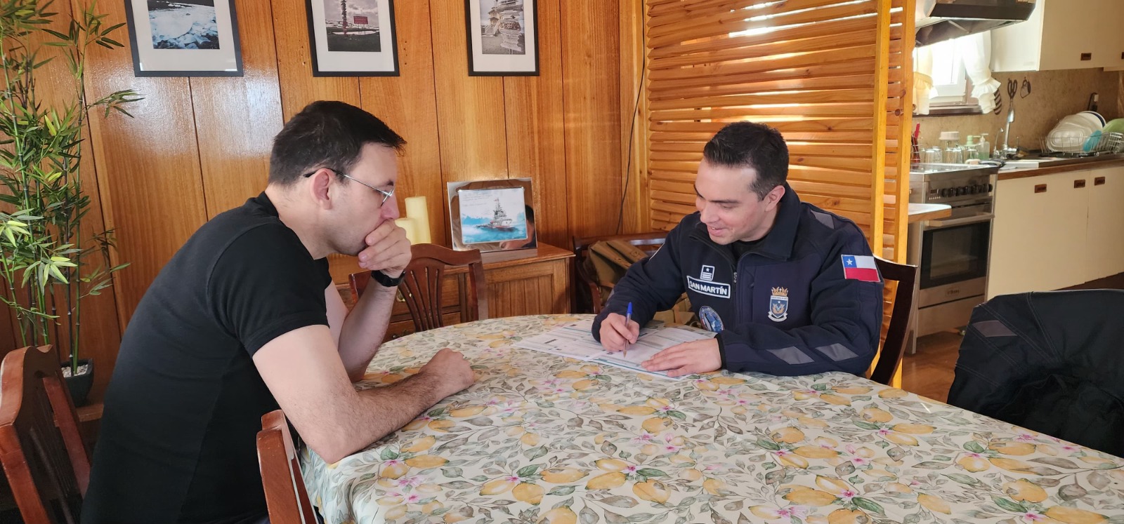 Censo llega hasta la Antártica con el apoyo de la IVª Brigada Aérea 