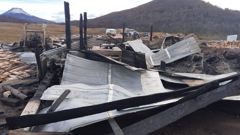 CONAF informa que incendio en sector de Valle de los Castores en Tierra del Fuego se encuentra extinguido