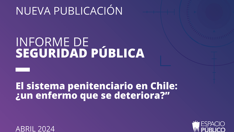 Informe de Seguridad Pública de Espacio Público | El sistema penitenciario en Chile hoy