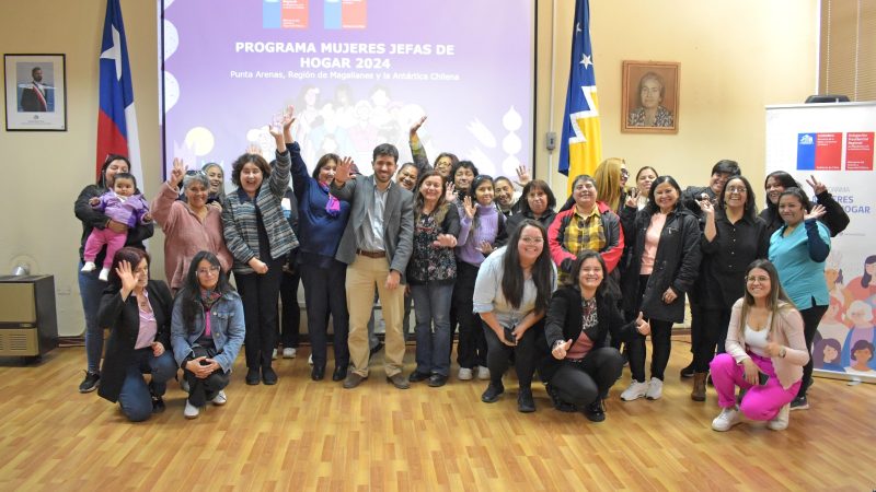 Delegado José Ruiz da el vamos: 160 mujeres participan de la versión 2024 del programa Mujeres Jefas de Hogar 