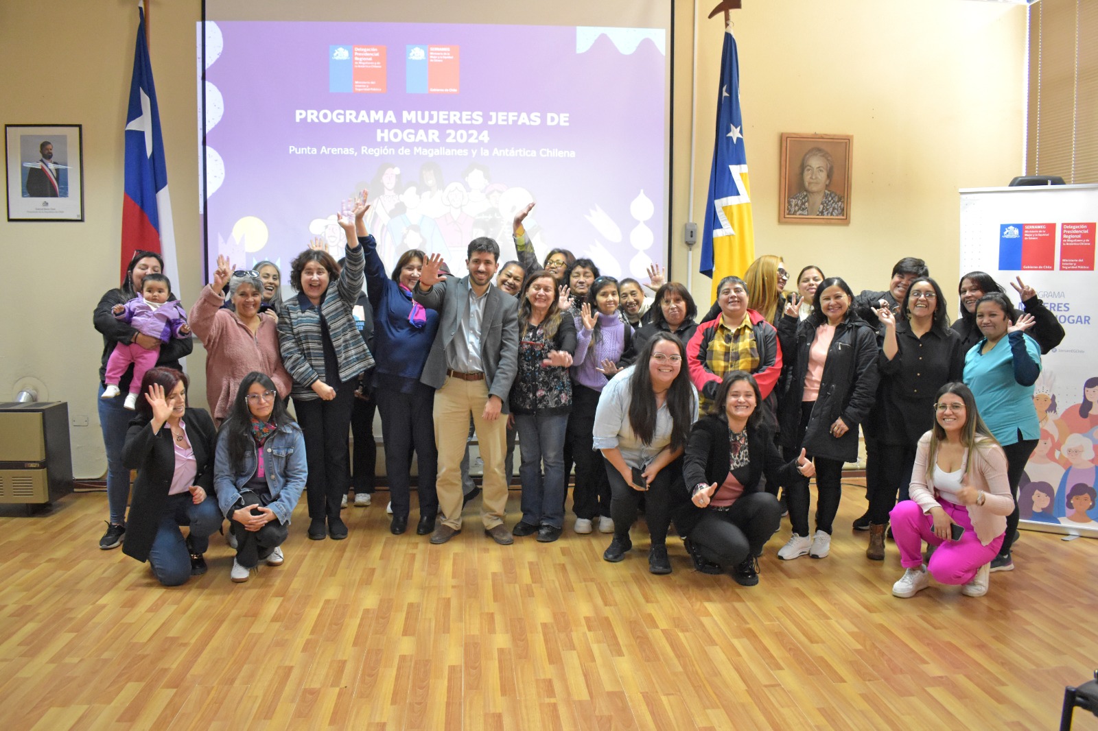 Delegado José Ruiz da el vamos: 160 mujeres participan de la versión 2024 del programa Mujeres Jefas de Hogar 