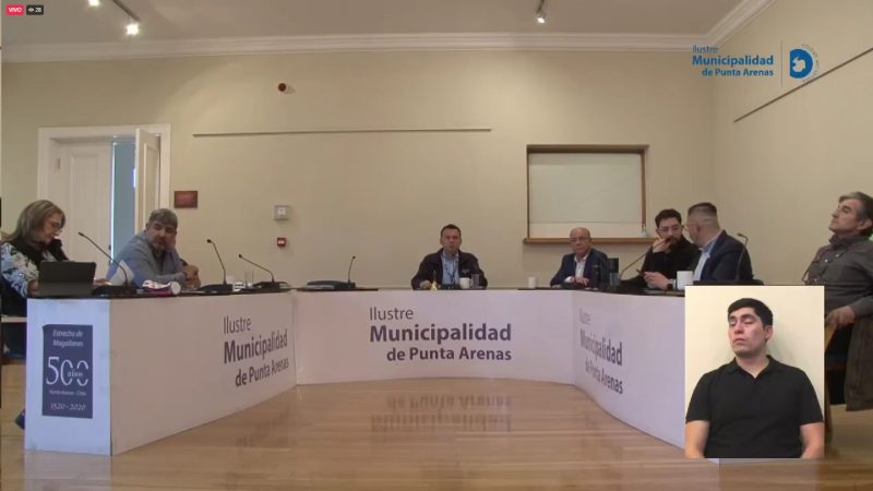 Sesión del Concejo Municipal de Punta Arenas, miércoles 3 de abril de 2024