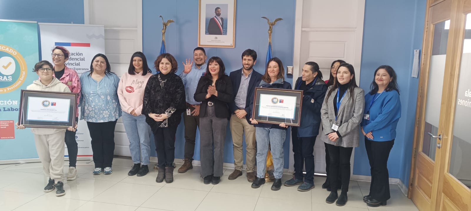 Dos mipymes natalinas recibieron su Sello 40 Horas | 22 empresas magallánicas han sido certificadas
