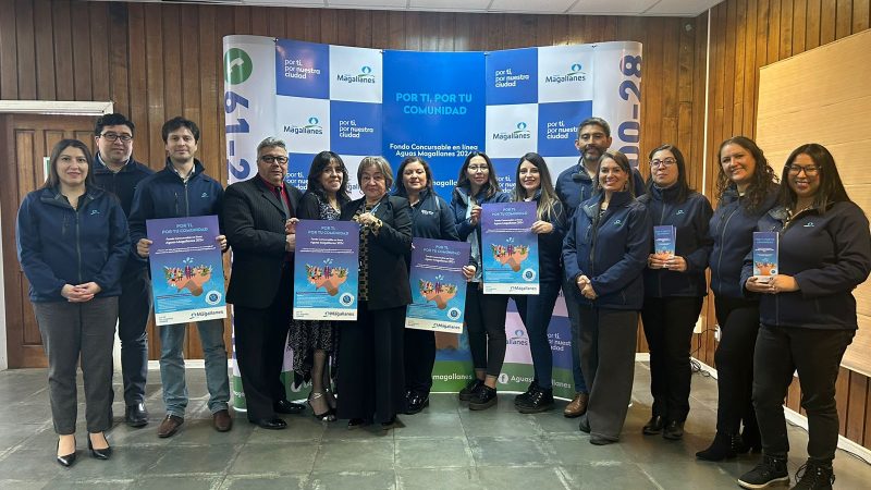 Aguas Magallanes anunció una nueva versión de su Fondo Concursable de Desarrollo Comunitario 2024