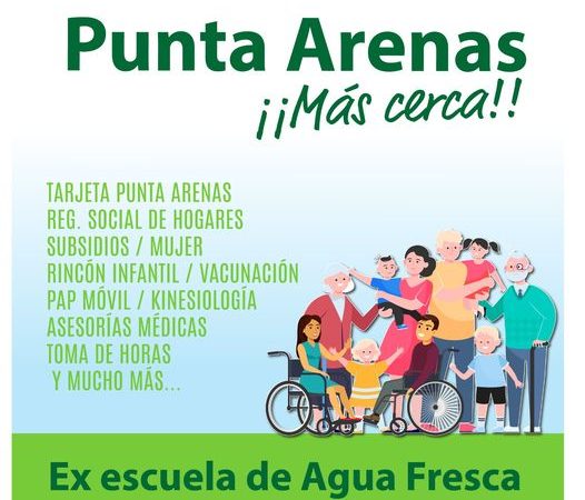 Operativo «Punta Arenas Más Cerca» organiza el Municipio en Agua Fresca