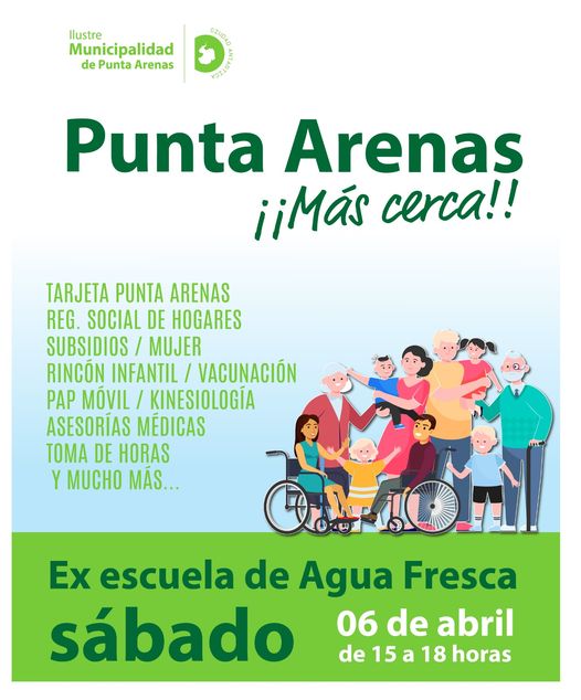 Operativo «Punta Arenas Más Cerca» organiza el Municipio en Agua Fresca