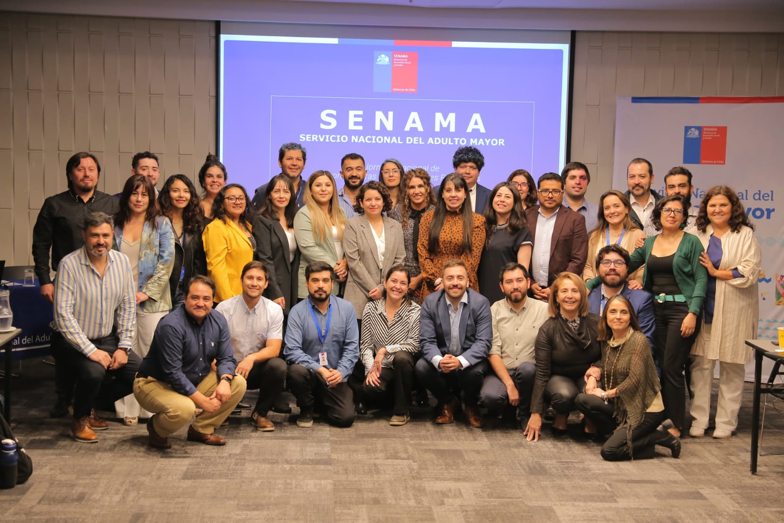 Coordinadores regionales del SENAMA planifican tareas para 2024 con Adultos Mayores