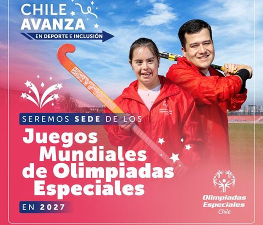 Chile será sede de los Juegos Mundiales de Olimpíadas Especiales 2027