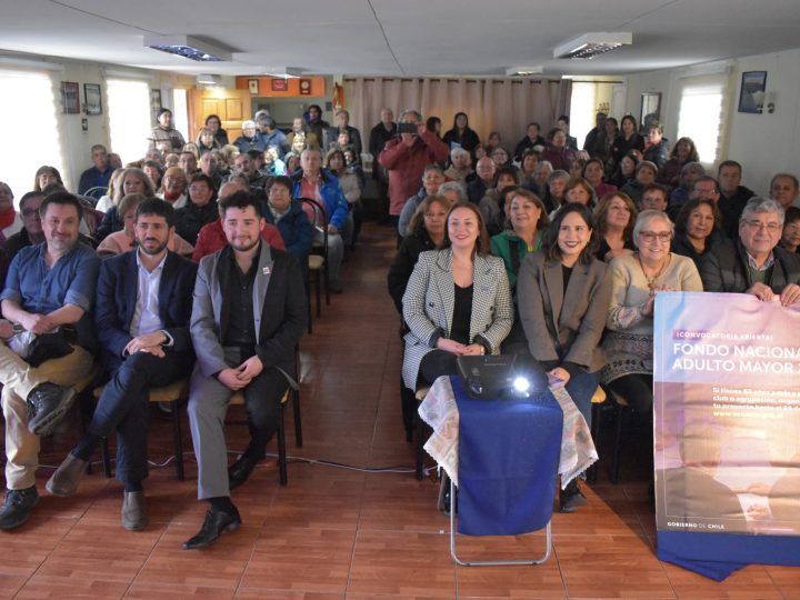 Senama aumenta en casi el doble los recursos del Fondo Nacional del Adulto Mayor en Magallanes