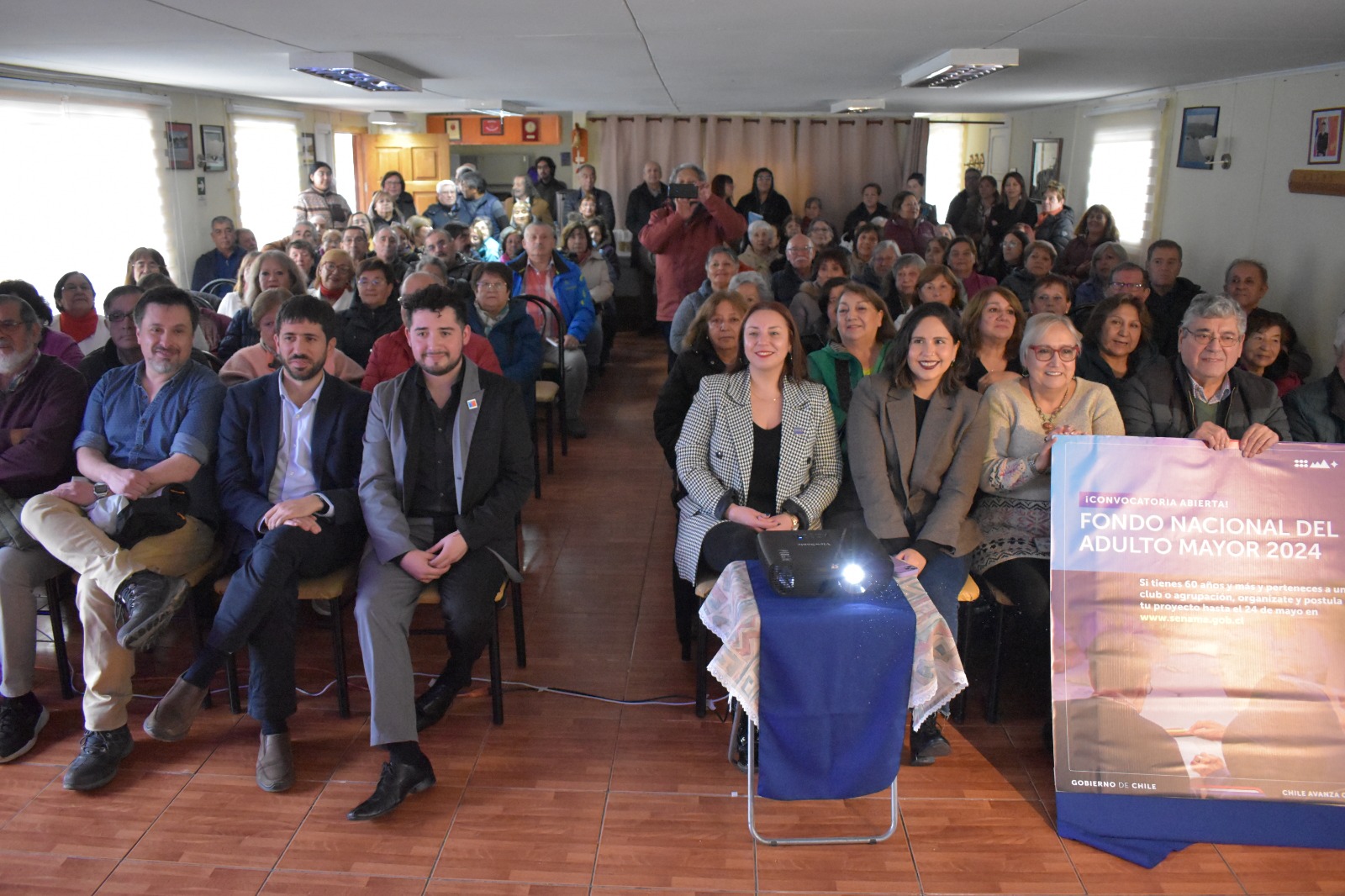 Senama aumenta en casi el doble los recursos del Fondo Nacional del Adulto Mayor en Magallanes