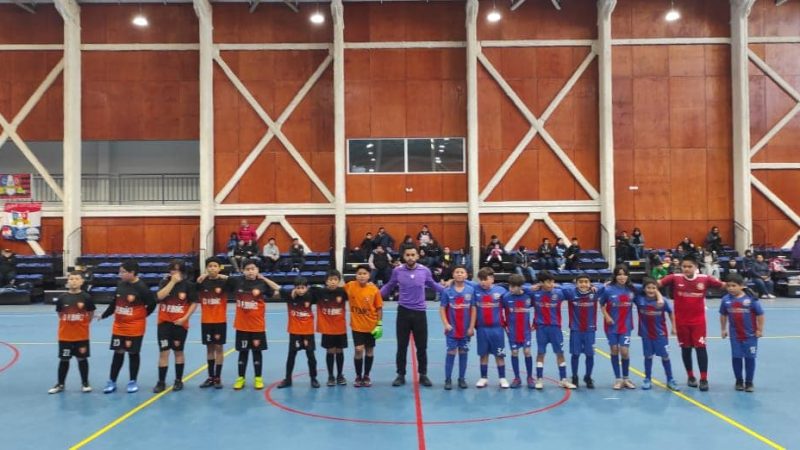 Futsal Infantil se realizó en el Polideportivo 18 de Septiembre de Punta Arenas