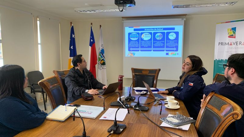 Jornada de acompañamiento y supervisión con profesionales de la Salud se realizó en Cerro Sombrero, comuna de Primavera