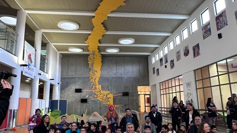 Niños y niñas de jardines infantiles realizan hito conmemorativo del Día del Deporte en Punta Arenas