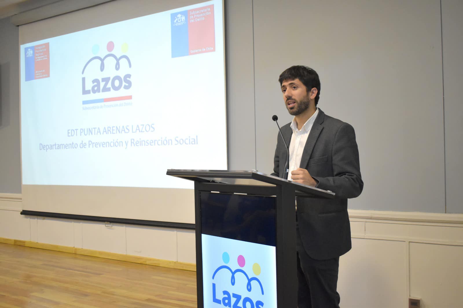 Delegado Presidencial José Ruiz Pivcevic destaca positivos resultados del Programa Lazos en Punta Arenas